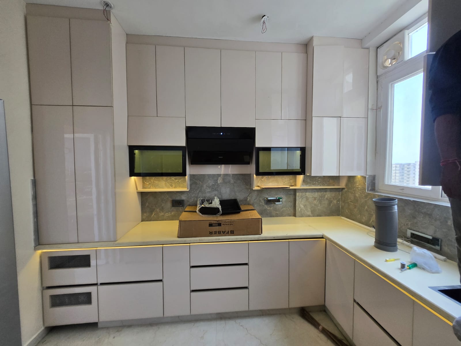 23. Kitchen Cabinet Installation View