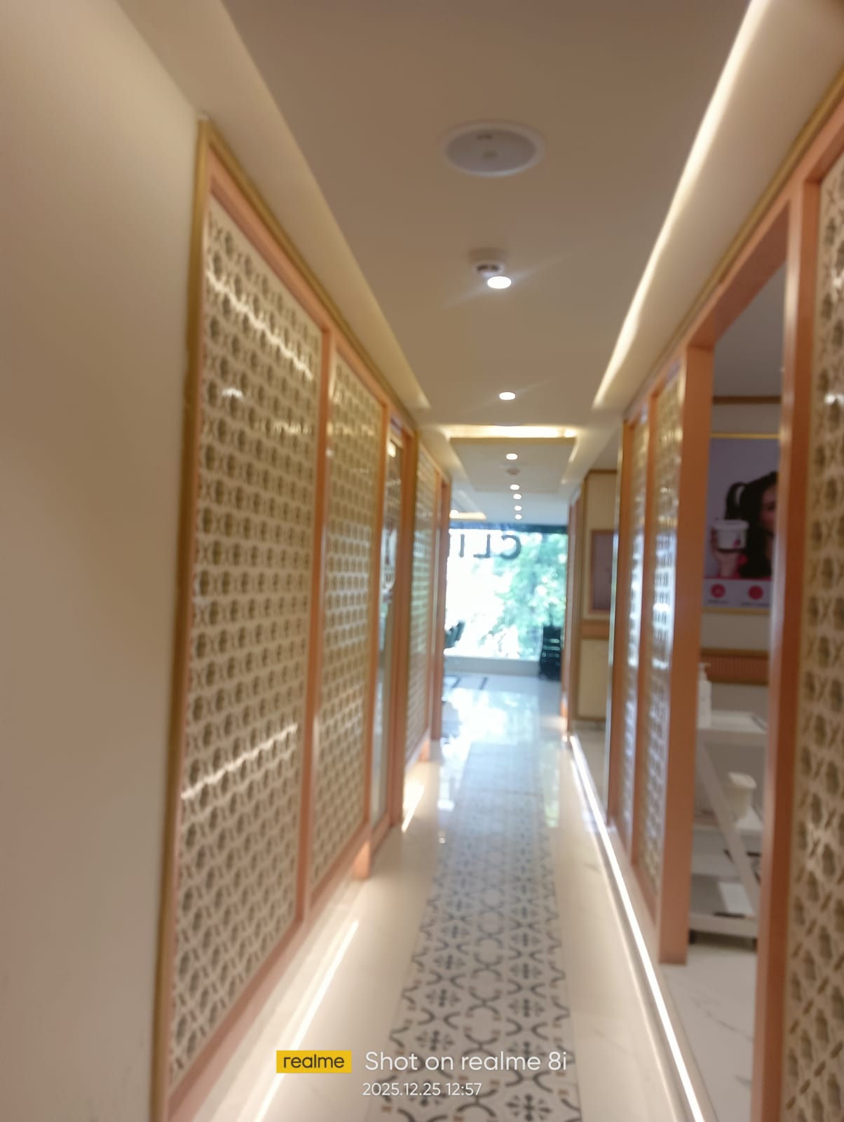 2. Salon Corridor Interior